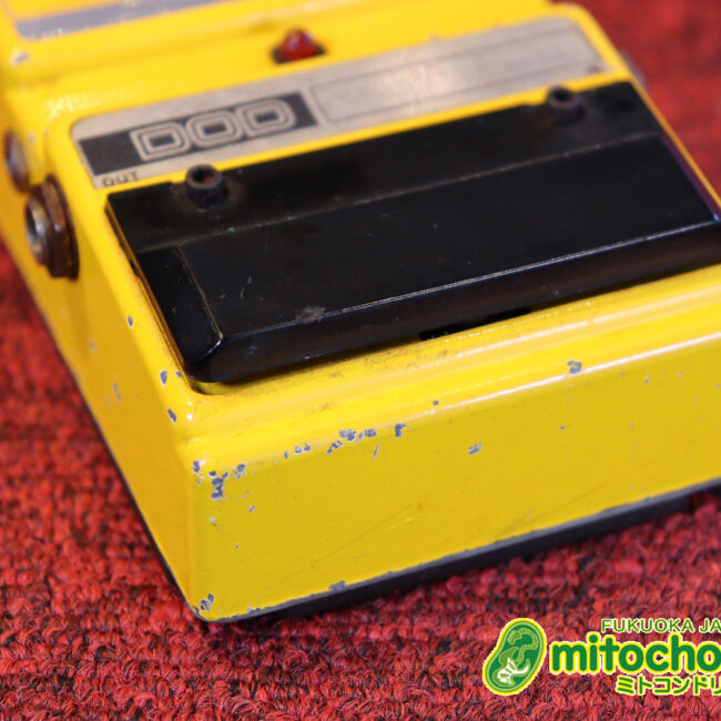 ドライブツマミの最後にあるブーストは激歪です！