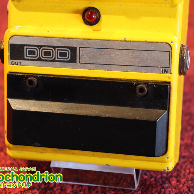 ドライブツマミの最後にあるブーストは激歪です！