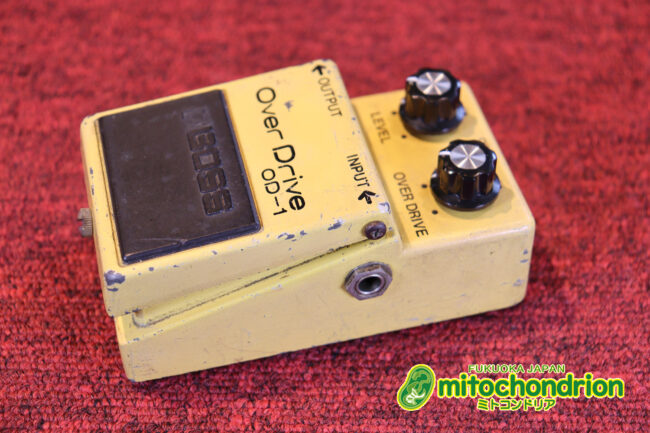 ローランドで修理歴ありのOD-1！