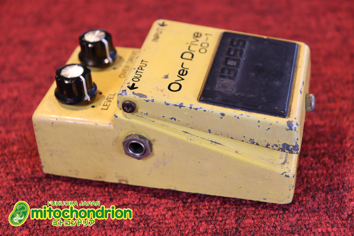 ローランドで修理歴ありのOD-1！