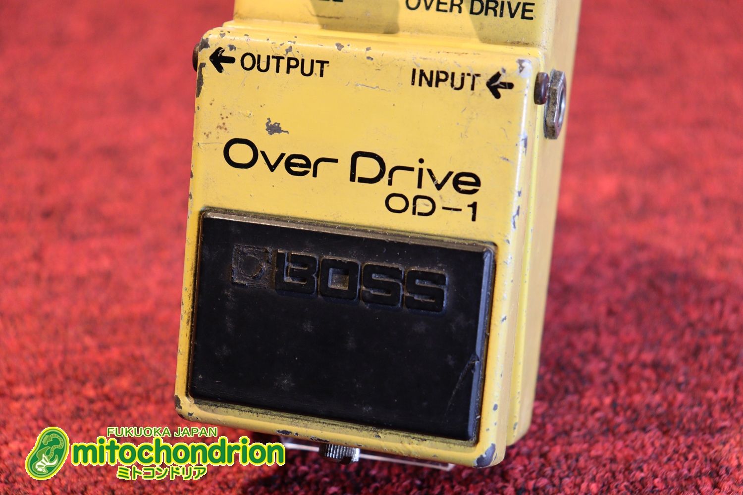 ローランドで修理歴ありのOD-1！