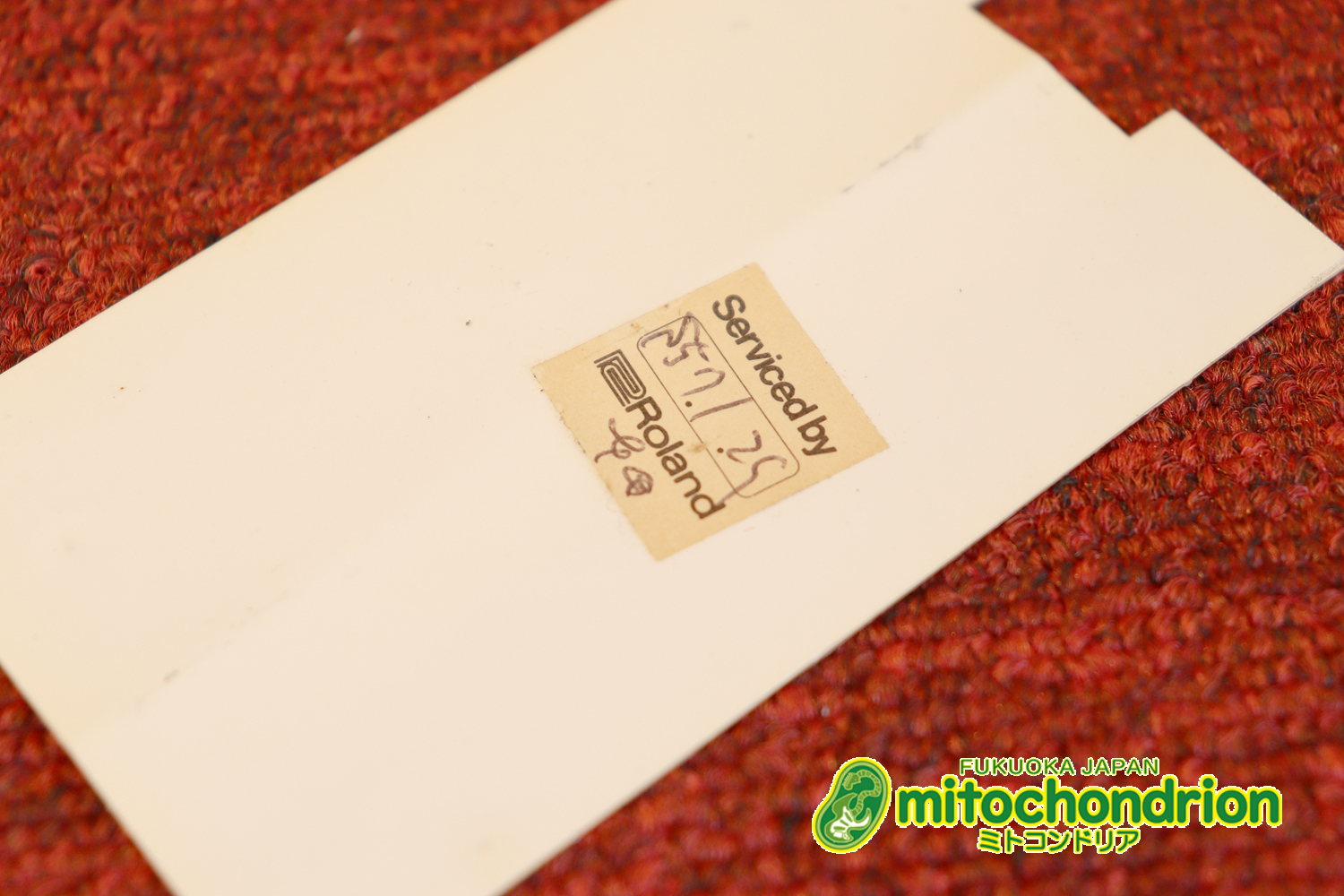 ローランドで修理歴ありのOD-1！