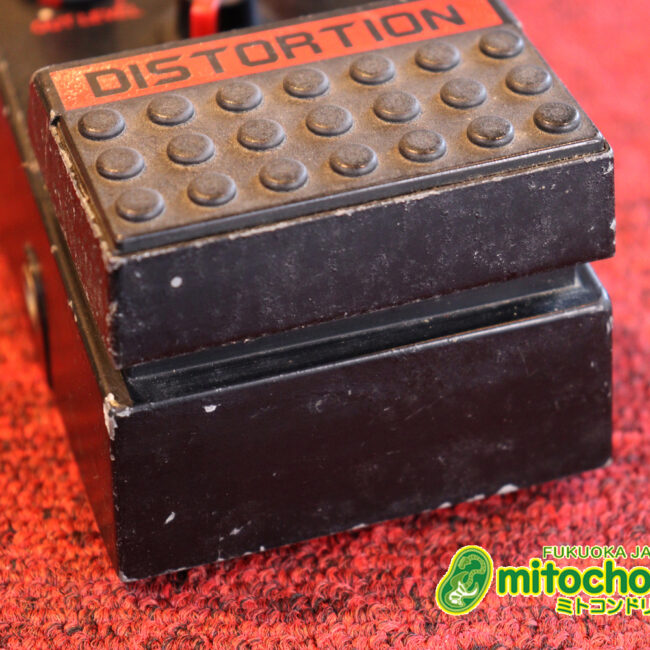 思いのほか、この単体でかなり歪むディストーションです！