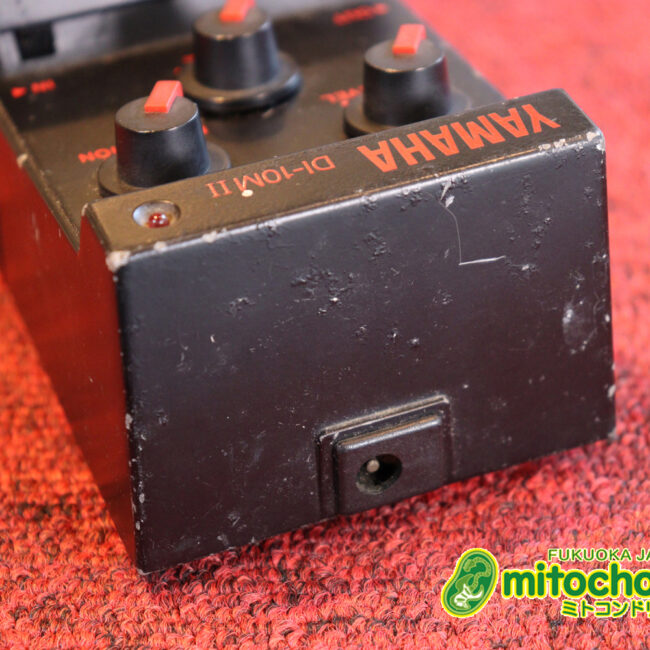 思いのほか、この単体でかなり歪むディストーションです！