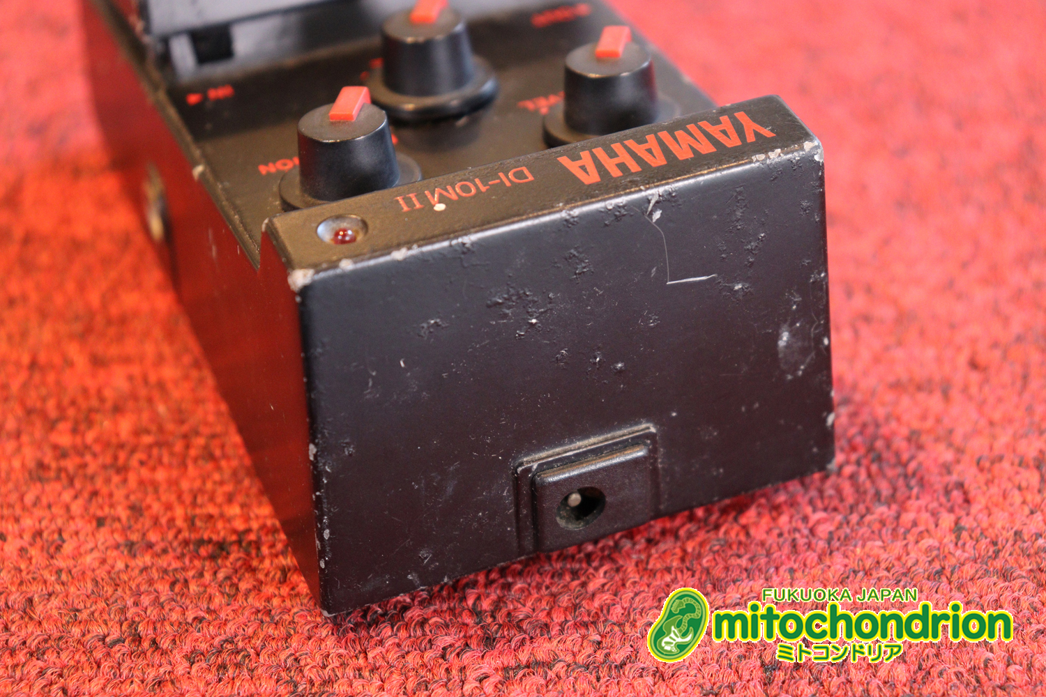 思いのほか、この単体でかなり歪むディストーションです！