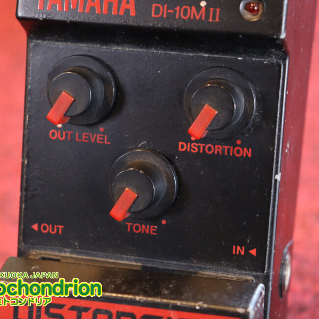 思いのほか、この単体でかなり歪むディストーションです！