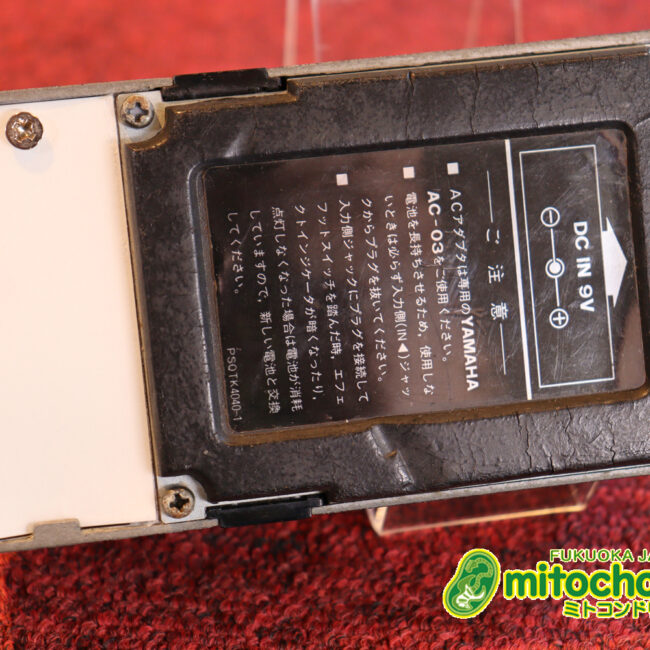 思いのほか、この単体でかなり歪むディストーションです！