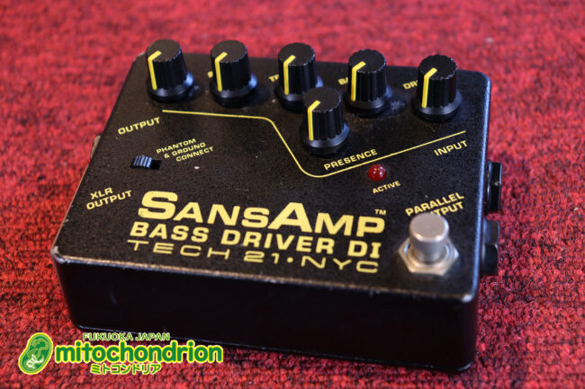 定番のSansAmp BASS DRIVER DI V1！