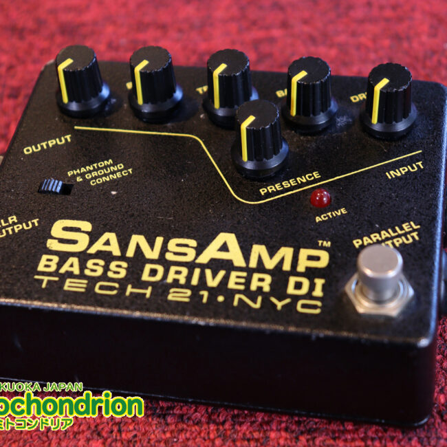 定番のSansAmp BASS DRIVER DI V1！