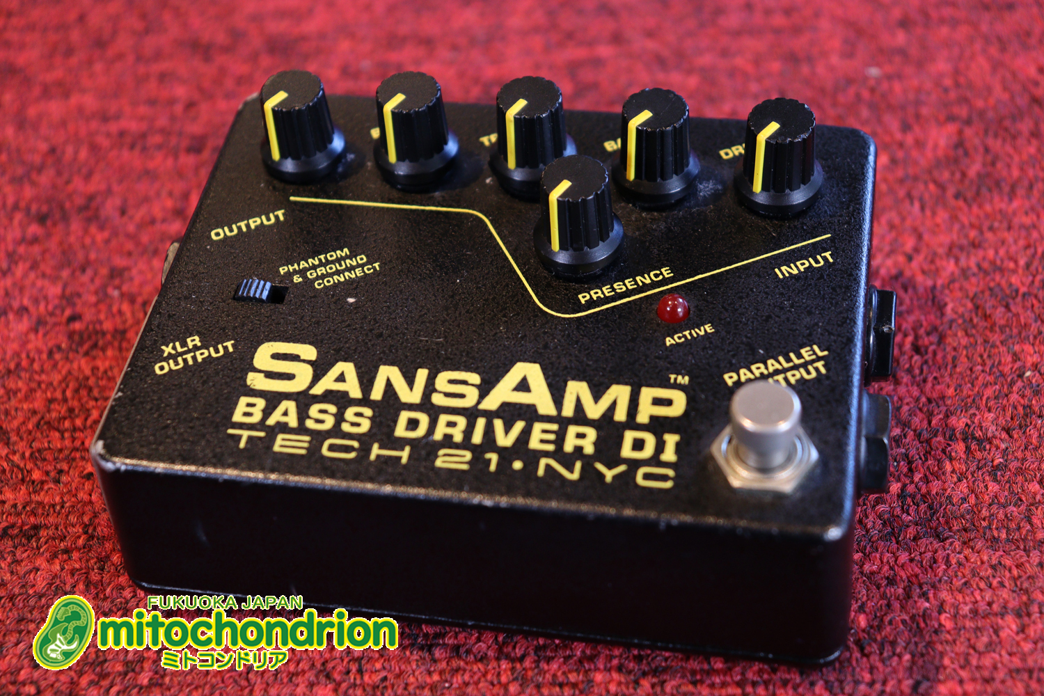 定番のSansAmp BASS DRIVER DI V1！