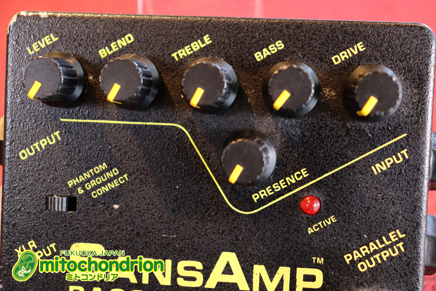 定番のSansAmp BASS DRIVER DI V1！
