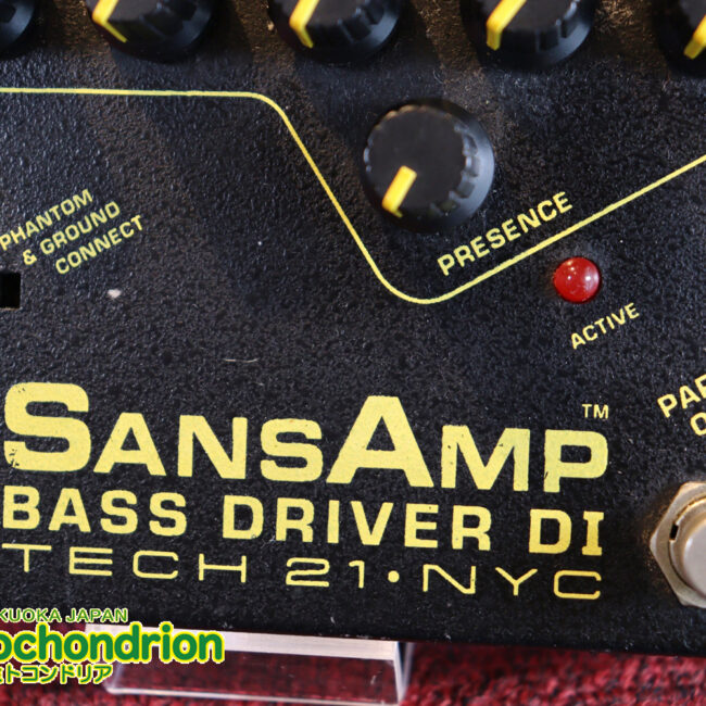 定番のSansAmp BASS DRIVER DI V1！