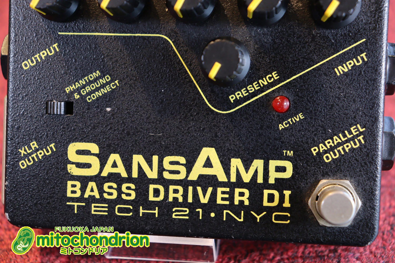 定番のSansAmp BASS DRIVER DI V1！