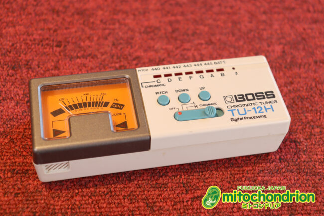 幅広い楽器の調律と音階練習に活躍する、もうひとつのTU-12