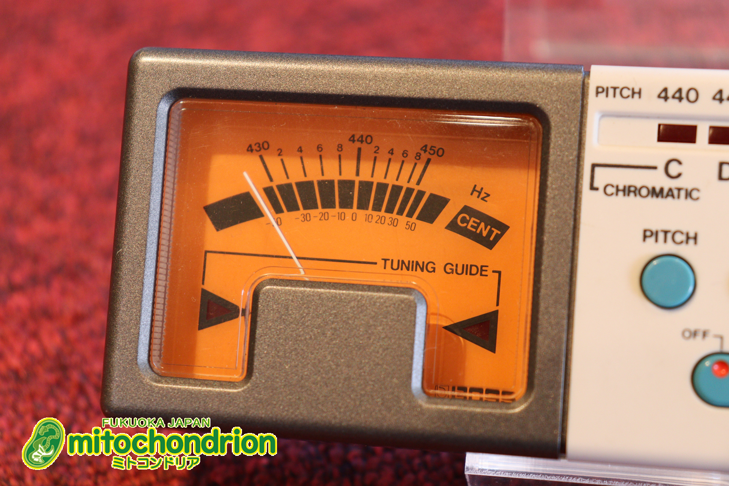 幅広い楽器の調律と音階練習に活躍する、もうひとつのTU-12